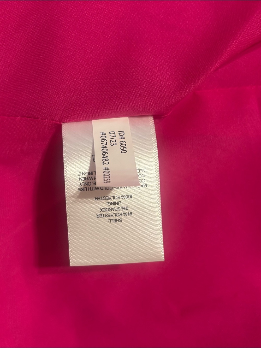 Express Women's Hot Pink Single-Button Blazer Jacket size small - Picture 3 of 4